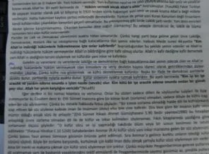 Cami cemaatine tehdit polisi harekete geçirdi!