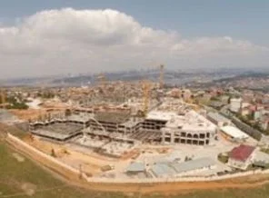 Çamlıca Camii yükselmeye başladı