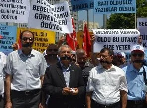 Dışişleri Bakanlığı önünde sessiz eylem
