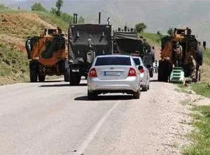'Dur' ihtarından kaçan araca baskın