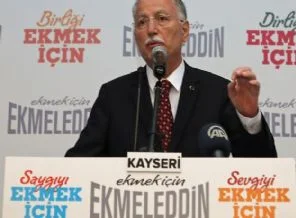 İhsanoğlu: Türkiye'de sinsi siyaset yürütülüyor