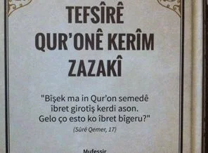 Kur'an-ı Kerim Zazaca'ya çevrildi