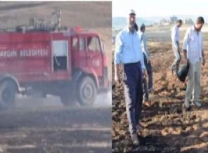 Yanan Toprağı itfaiye bile söndüremedi!