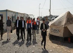 AFAD'dan Türkmenlere 20 bin kişilik çadır kent