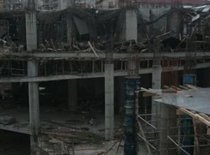 Diyarbakır'da üniversite inşaatı çöktü