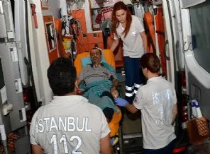 Filistinli yaralılar Türkiye'ye getirildi
