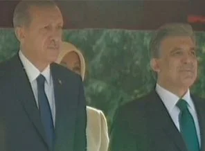 Köşk'te devir - teslim töreni