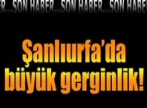 Şanlıurfa-Diyarbakır yolunu trafiğe kapattılar