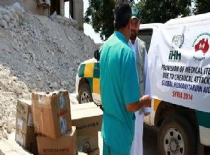 Türkiye Suriyeli mazlumlara ilaç oluyor