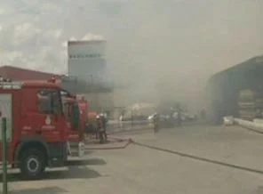 Tuzla'da korkutan yangın