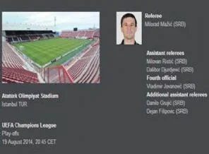 UEFA'dan ilginç hata!