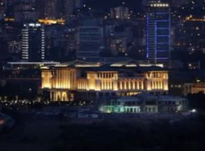 Yeni Başbakanlık binasının içinden ilk fotoğraf