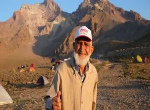 78 yaşında Erciyes'e tırmandı