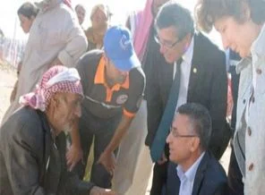 AFAD Başkanı ve BM heyeti sınırda