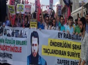 Ahrar Şehitleri için Fatih'te Gıyabi Cenaze namazı