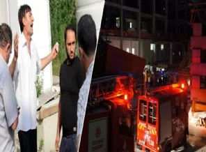 Asansörde 2 oğlu ölen babanın gözyaşları!
