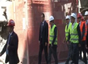 Davutoğlu yeni tüp geçidi denetledi