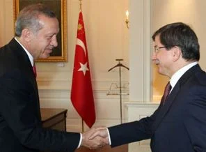 Erdoğan Davutoğlu'yla görüştü