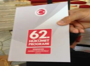 Hükümet programıyla ilgili açıklama