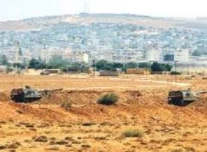 Namlular sınırda IŞİD'e çevrildi