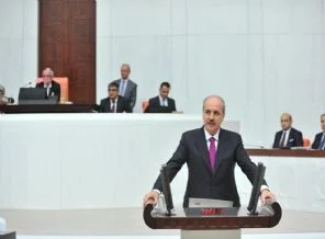 Numan Kurtulmuş 'Harun gibi gelip Karun gibi gitmeye asla müsaade etmeyiz' sözünü kim için söyledi