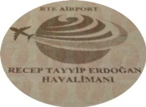 RTE Havalimanı'nın logosu da hazırlandı