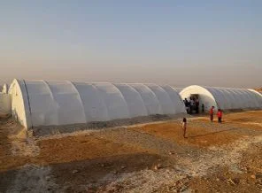 Yezidiler için çadır kuruluyor