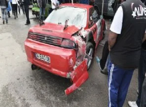 Ankara'da drift yarışında küçük çocuk yaralandı