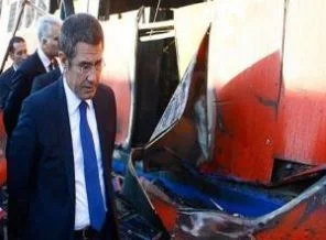 Bakan Canikli yanan depoyu inceledi