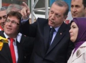 Bayburt'ta Erdoğan'ı gülümseten afiş