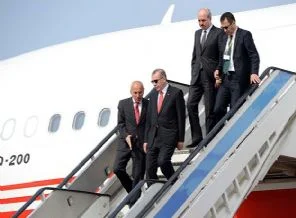 Erdoğan orada!