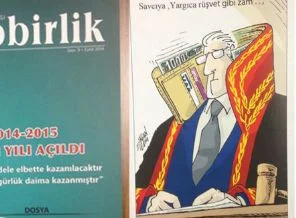HSYK seçimi öncesi gündeme damga vuran karikatür