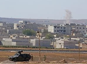 IŞİD'in attığı top sınır kapısına düştü