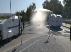 ODTÜ'te göstericilere müdahale