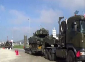 Sıfır noktasına tank sevkıyatı
