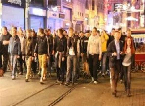 Taksim'de Devler Ligi kavgası