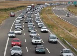 TEM'deki 12 kilometrelik araç kuyruğu