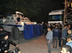 Adıyaman'da baz istasyonu gerginliği
