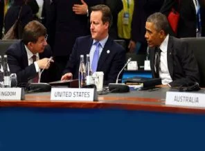 Başbakan Davutoğlu Obama ile görüştü