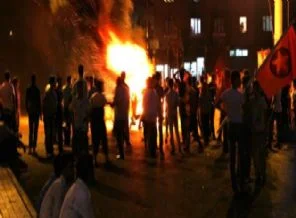Diyarbakır'da olaylı gece!