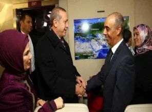 Erdoğan'ı görünce 'İyi ki Türk'üm' dedi