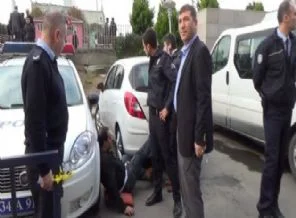 İstanbul Adliyesi önünde dehşet