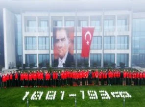 Milli Takım'dan anlamlı mesaj