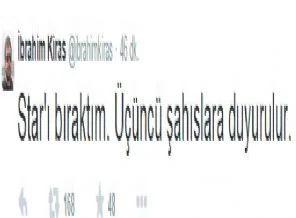 O yazar da Star'dan ayrıldı