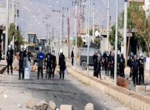 Şırnak'ta izinsiz gösteri! Polise ateş açıldı