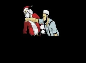23 Şubat Gençlik Hareketi Noel'e karşı sokaklarda