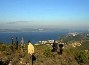 Çanakkale'de 'RES' protestosu