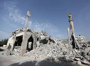 Diyanet Vakfı Gazze'de yıkılan camiler yerine yenisi yapacak