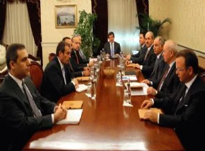Ertelenen süreç toplantısı yapıldı
