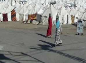 Kürt sığınmacılar için yapılan çadır kent açılıyor